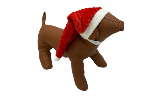 Σκουφάκι Χριστουγεννιάτικο σκύλου-γάτας SANTA