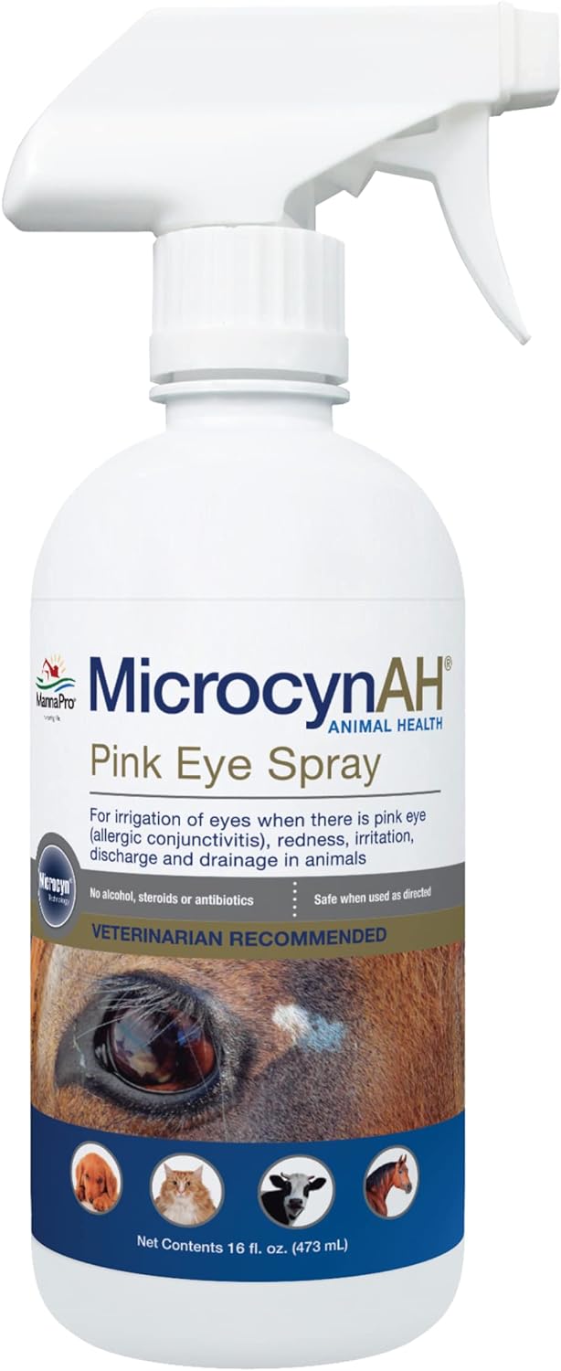 Spray σκύλου γάτας για ερεθισμένα μάτια Microcyn (473mL)