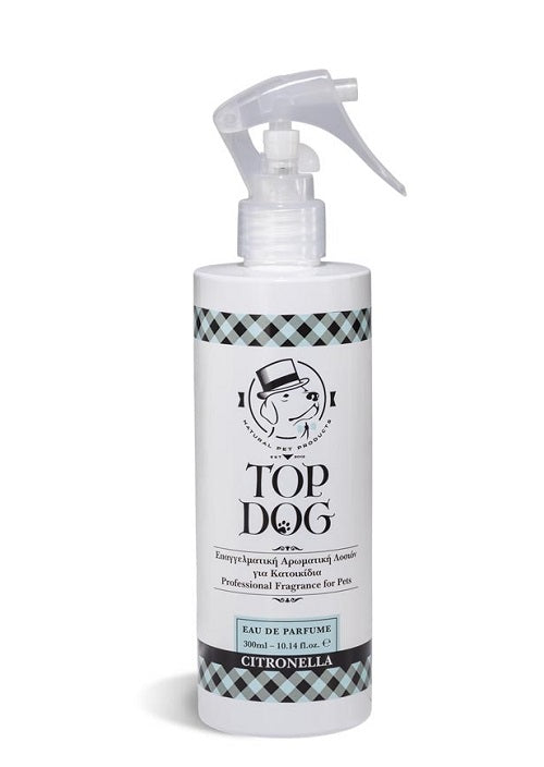 Σπρευ σκύλου Φυτικό Αντιπαρασιτικό σιτρονέλας TOP DOG CITRONELLA