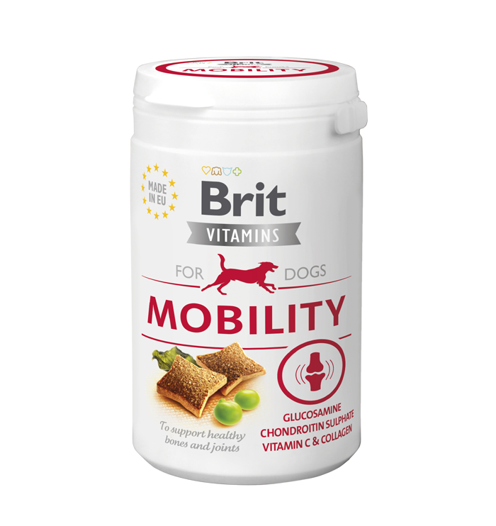 Συμπλήρωμα διατροφής λιχουδιά σκύλου Brit Mobility (150gr)