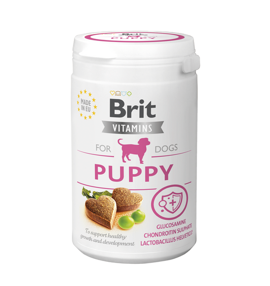 Συμπλήρωμα διατροφής λιχουδιά σκύλου Brit Puppy (150gr)