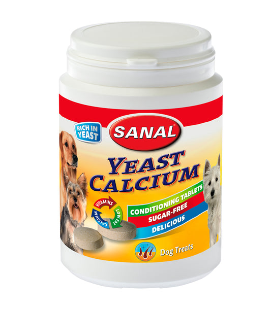 Συμπλήρωμα διατροφής σκύλου Sanal Yeast Calcium (150gr)
