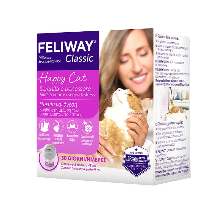 Συσκευή Feliway για Ηρεμία & Άνεση (γάτας)