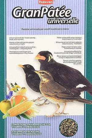 Τροφή για Εντομοφάγα πτηνά Padovan Gran Patee Universelle (1kg)