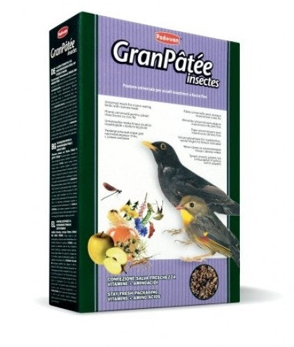Τροφή για Εντομοφάγα πτηνά Padovan Gran Patee Insectes (1kg)