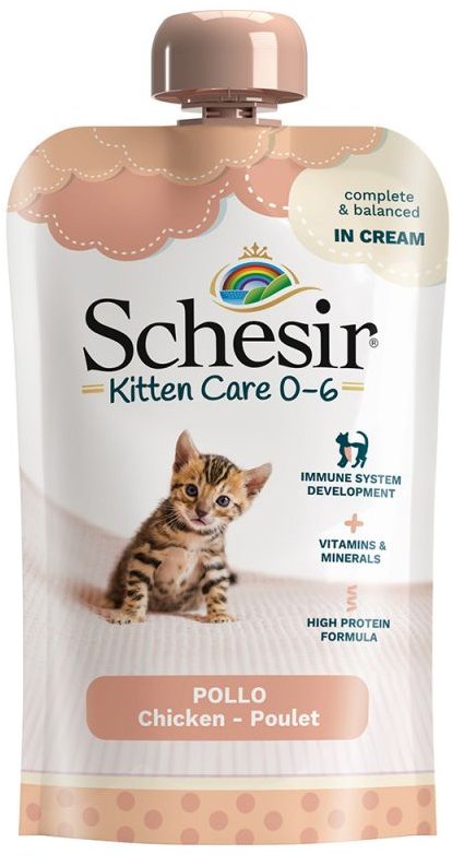 Τροφή για γατάκια 0-6 μηνών Schesir (150gr)