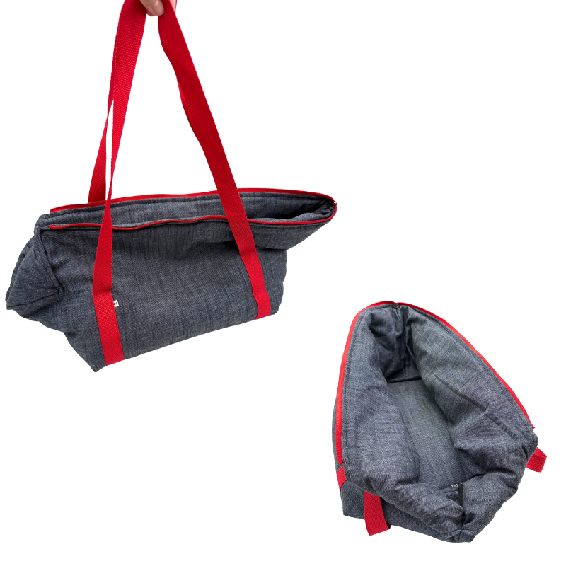 Τσάντα μεταφοράς σκύλου γάτας Plain Jean Ikaros