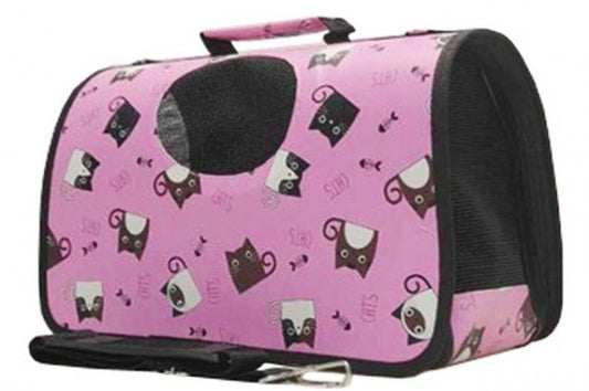 Τσάντα μεταφοράς σκύλου γάτας Pink Kitten