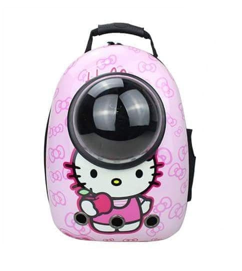 Τσάντα μεταφοράς σκύλου γάτας Σακίδιο τύπου Hello Kitty