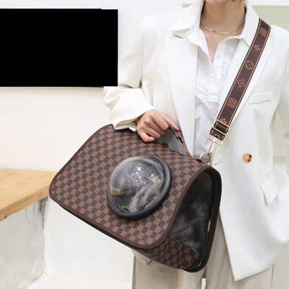 Τσάντα μεταφοράς σκύλου γάτας CLASSY STYLE