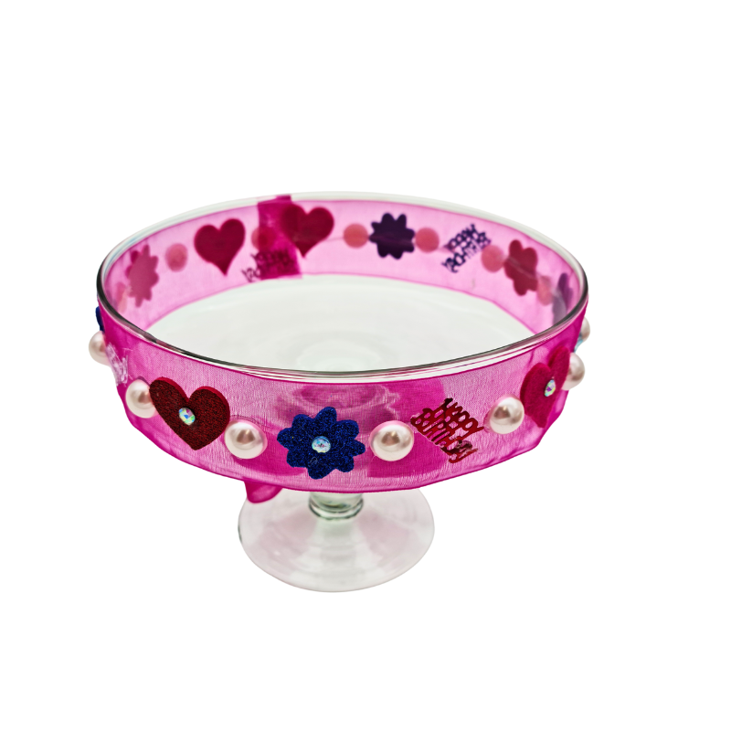 Βάση τούρτας σκύλου γάτας HAPPY BIRTHDAY SANVI