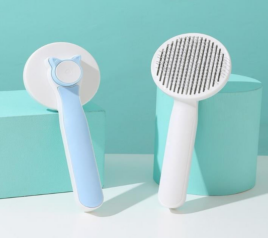 Βούρτσα σκύλου-γάτας Slicker Αυτοκαθαριζόμενη Groom