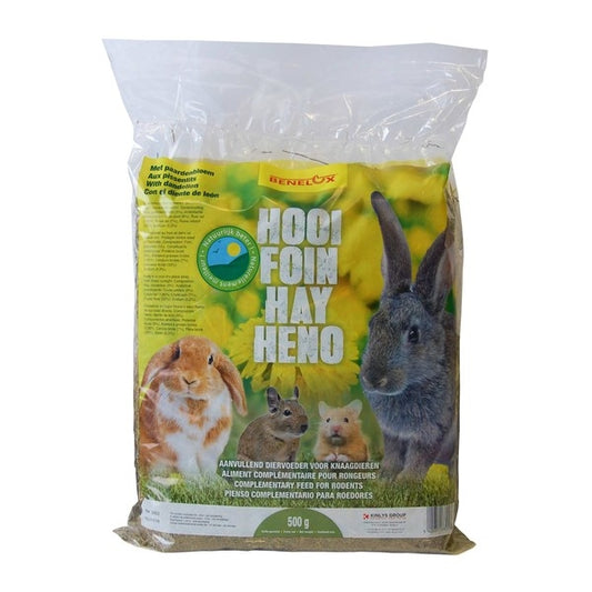 Χόρτο τρωκτικών Benelux με Πικραλίδα (500gr.)