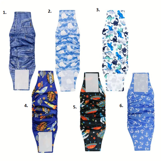 Ζώνη Mαρκαρίσματος για αρσενικούς σκύλους Funky