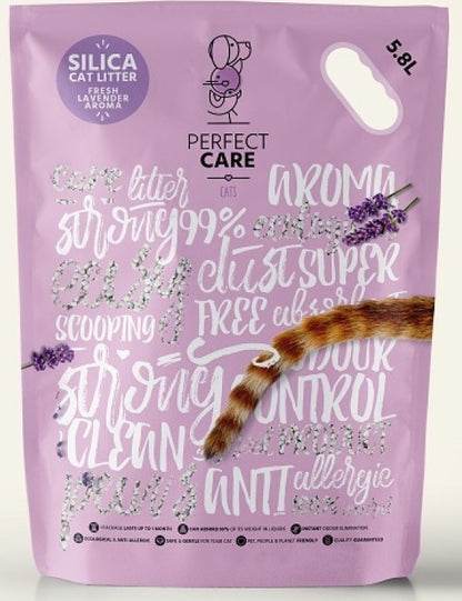 Άμμος Γάτας κρυσταλλική Perfect Care Silica (5.8L)