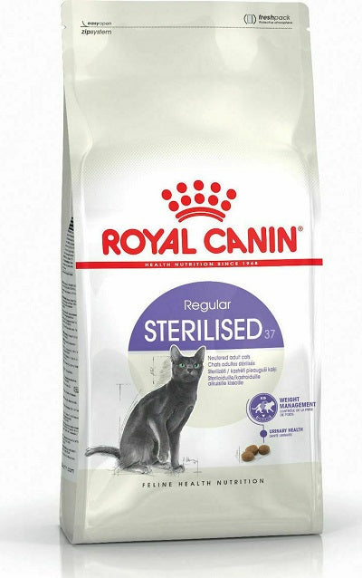 Ξηρά τροφή γάτας Royal Canin Sterilised Regular 37 για στειρωμένες γάτες