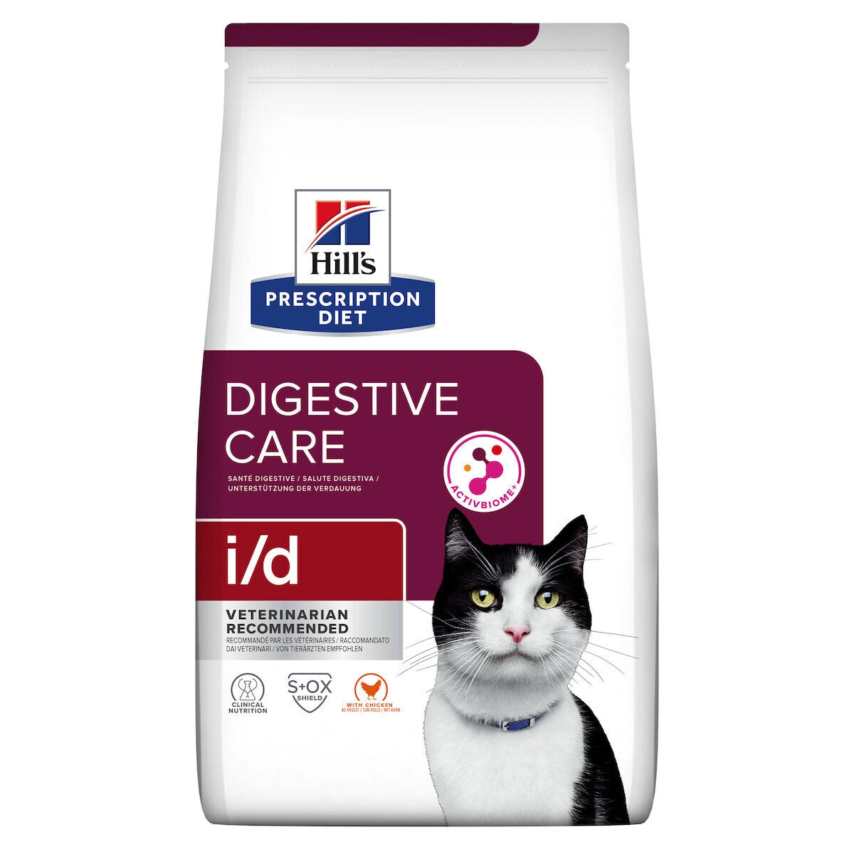 Hill's Prescription Diet Digestive Care i/d Ξηρά Τροφή για Ενήλικες Γάτες με Ευαίσθητο Γαστρεντερικό με Κοτόπουλο (1.5kg)