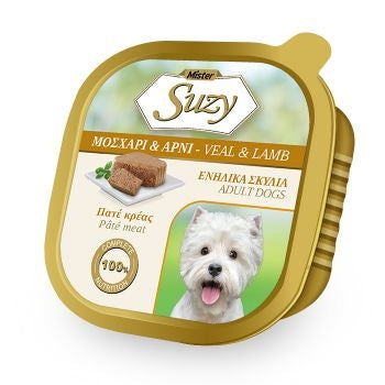 Κονσέρβα πατέ σκύλου SUZY (300gr) (πολλές γεύσεις)
