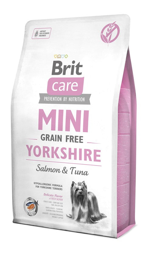 Ξηρά τροφή σκύλου Brit Care Mini® Grain Free YORKSHIRE Τόνος-Σολομός