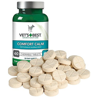 Φυτικά ηρεμιστικά για σκύλους ηρεμίας & antistress Vet's Best Comfort CALM(60caps)