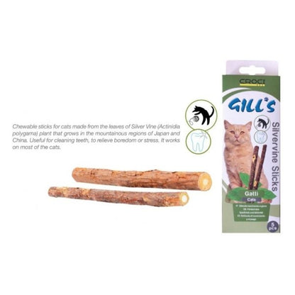 Οδοντική λιχουδιά γάτας Croci Gill's (5τεμ)