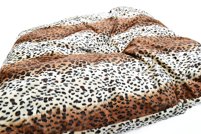 Μαξιλάρα σκύλου-γάτας Leopard Fur LOVE