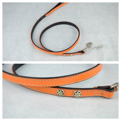 Οδηγός σκύλου PetVet δερματίνη Strass