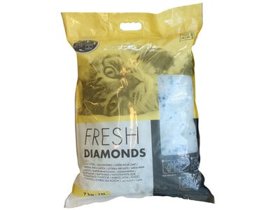 Άμμος Γάτας κρυσταλλική Fresh Diamonds (15L)