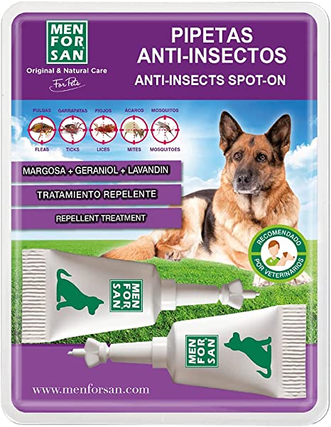 Φυτικές Αντιπαρασιτικές Αμπούλες σκύλου Men For San