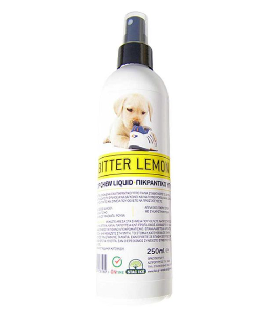 Bitter Lemon spray κατά της μάσησης σκύλου (250ml)