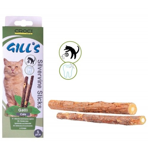 Οδοντική λιχουδιά γάτας Croci Gill's (5τεμ)