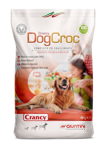 Ξηρά τροφή σκύλου CRANCY DOGCROC (4kg)