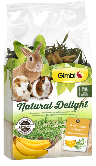 Ενισχυτικό πέψης για κουνέλια Gimbi Natural Delight (100 gr)