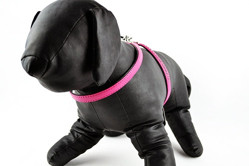 Επιστήθιο σκύλου Ροζ με στρας Nobby