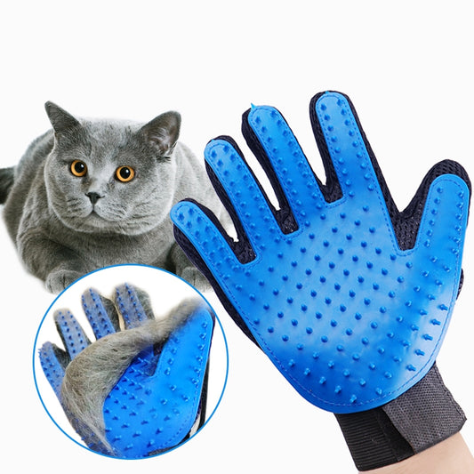 Γάντι χτενίσματος για σκύλο & γάτα Blue Comfort