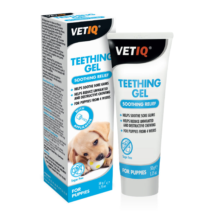 Gel ανακούφισης για τα ούλα Teething Gel VET IQ (50g)