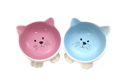 Μπολ γάτας κεραμικό Happy Pet Platter Blue (160ml)