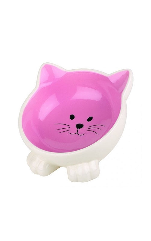 Μπολ γάτας κεραμικό Happy Pet Platter Pink(160ml)