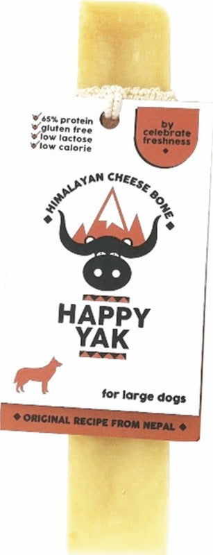 Λιχουδιά σκύλου Κόκαλο με Τυρί Happy Yak