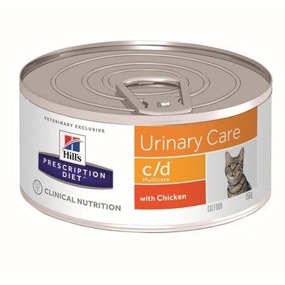 Κονσέρβα γάτας Hill's c/d Urinary Care (156gr)