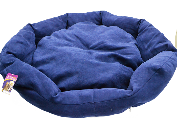 Κρεβάτι σκύλου-γάτας Suede Blue