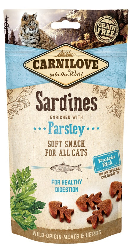 Λιχουδιά γάτας GRAINFREE CARNILOVE Cat Snack (50gr)