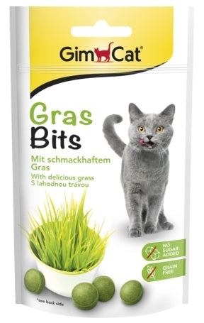 Λιχουδιά γάτας grasbits Gimcat (50g)