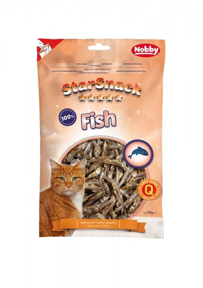 Λιχουδιά γάτας Starsnack Nobby Fish (50gr)