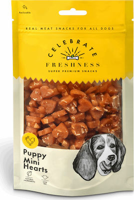 Λιχουδιά σκύλου Celebrate Freshness Puppy Mini Hearts