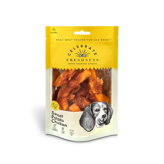 Λιχουδιά σκύλου Celebrate Freshness Sweet Potato Chicken (100gr)