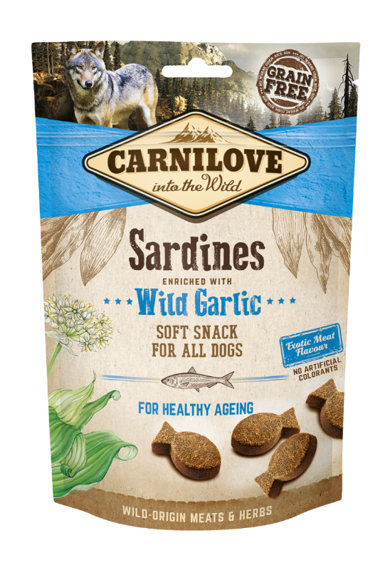 Λιχουδιά σκύλου Carnilove Fresh Snack GrainFree (200gr)