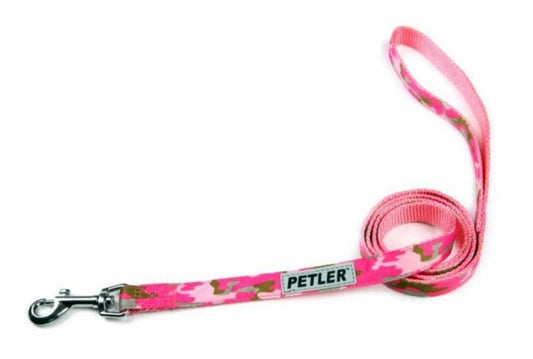 Οδηγός-Λουρί περιπάτου σκύλου Petler Pink Camouflage