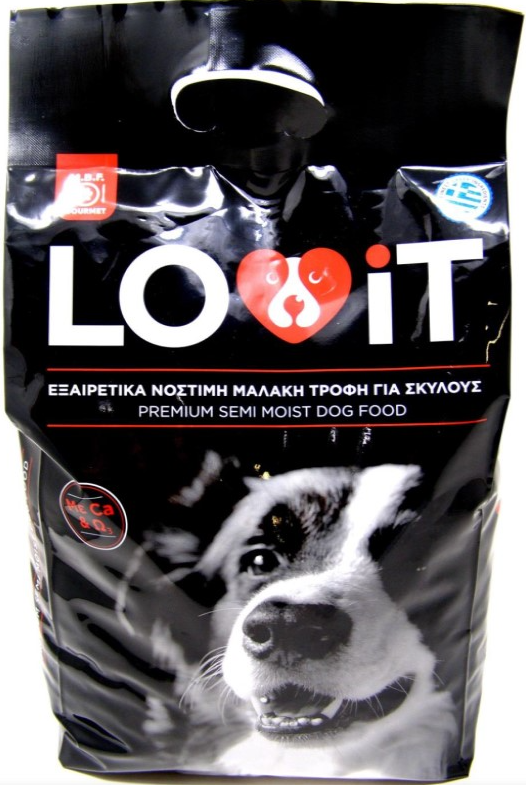 Ξηρά τροφή σκύλου Ημιυγρή LOVIT κοτόπουλο (2,5kg)