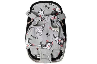 Τσάντα μεταφοράς σκύλου μάρσιπος Grey Kitten
